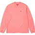 Supreme Small Box L/S Tee - Bright Orange (front)