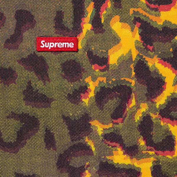 Supreme Small Box L/S Tee - Cheetah (front)