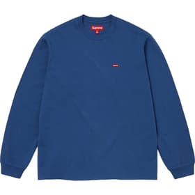 Supreme Small Box L/S Tee Dark Royal