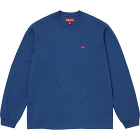Supreme Small Box L/S Tee Dark Royal