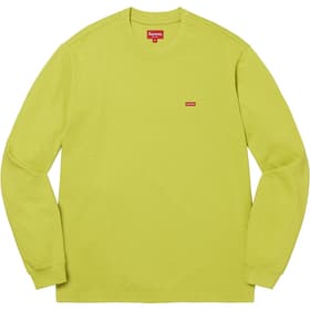 Supreme Small Box L/S Tee Green