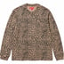 Supreme Small Box L/S Tee - Leopard (front)