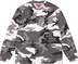 Supreme Small Box L/S Tee - Snow Camo (front)