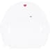 Supreme Small Box L/S Tee - White (front)