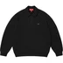 Supreme Small Box Polo Sweater - Black (front)