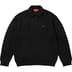 Supreme Small Box Polo Sweater - Black (front)