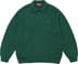 Supreme Small Box Polo Sweater - Green (front)