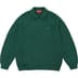 Supreme Small Box Polo Sweater - Green (front)
