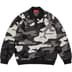 Supreme Small Box Polo Sweater - Snow Camo (front)