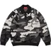 Supreme Small Box Polo Sweater - Snow Camo (front)