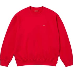 Supreme Small Box Raglan Crewneck Red