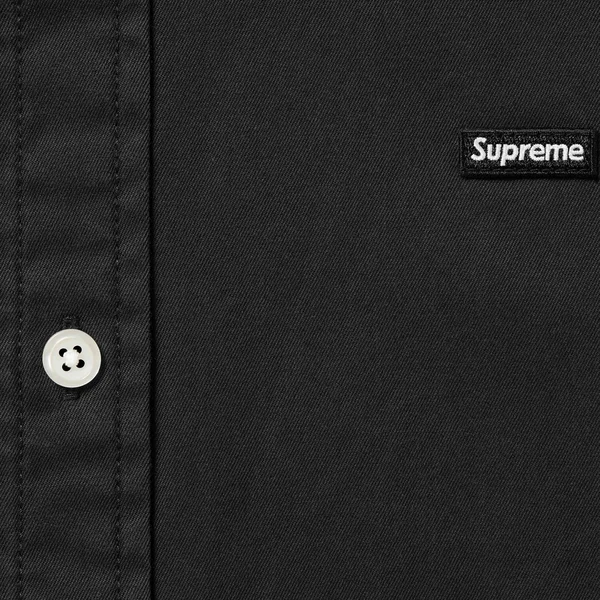 Supreme Small Box Shirt - Black (front)