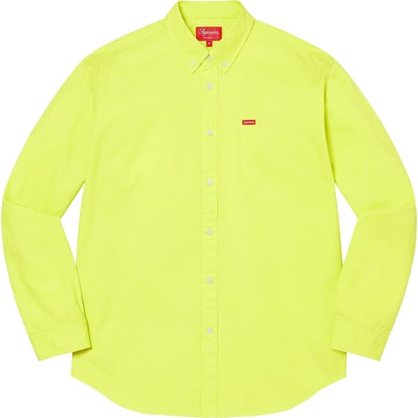 Supreme Small Box Shirt - Bright Green (front)