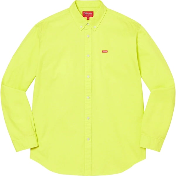 Supreme Small Box Shirt - Bright Green (front)