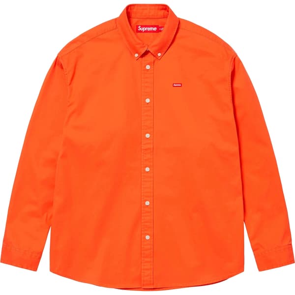 Supreme Small Box Shirt - Bright Orange (front)