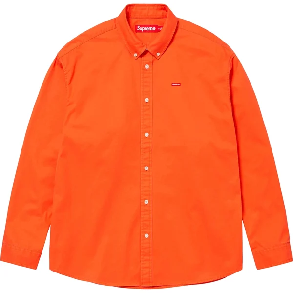 Supreme Small Box Shirt - Bright Orange (front)