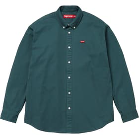 Supreme Small Box Shirt Dark Green