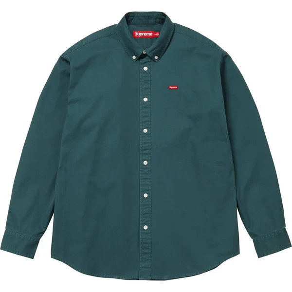 Supreme Small Box Shirt - Dark Green (front)