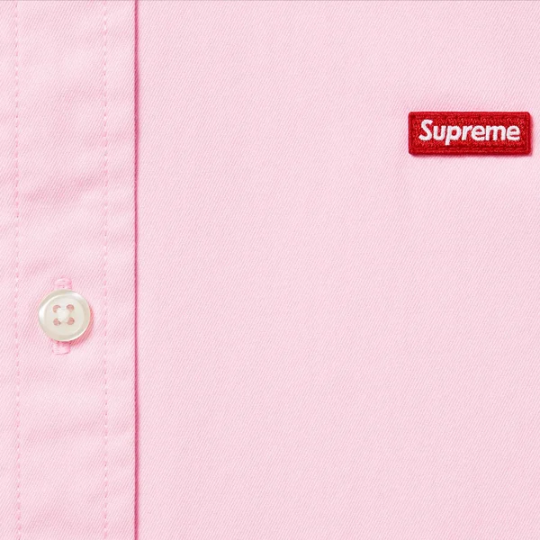 Supreme Small Box Shirt - Light Pink (front)