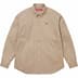 Supreme Small Box Shirt - Light Tan (front)