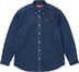 Supreme Small Box Shirt - Rinsed Denim (front)