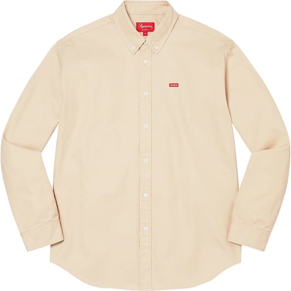 Supreme Small Box Shirt - Stone (front)