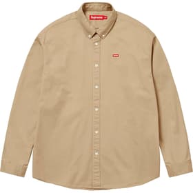 Supreme Small Box Shirt Tan