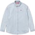 Supreme Small Box Shirt - Washed Blue (front)