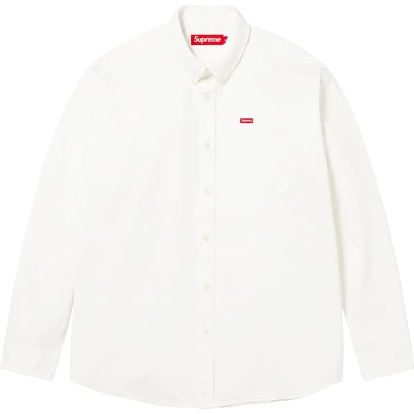 Supreme Small Box Shirt - White (front)