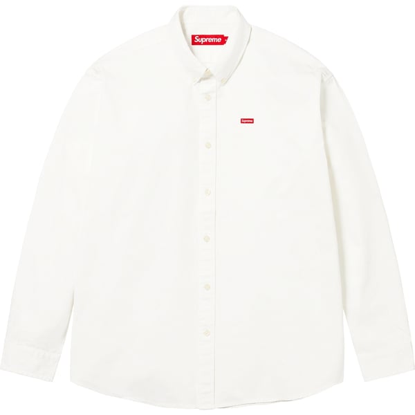 Supreme Small Box Shirt - White (front)
