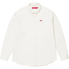 Supreme Small Box Shirt White Denim