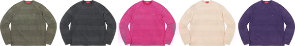Supreme Small Box Stripe Sweater - Product Image