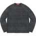 Supreme Small Box Stripe Sweater - Black (front)