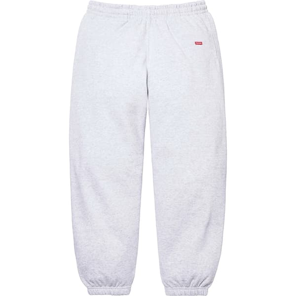 Supreme Small Box Sweatpant - Ash Grey (front)