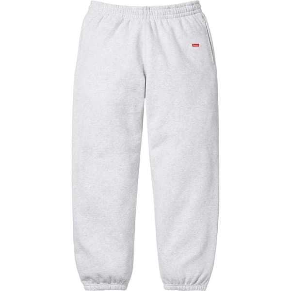 Supreme Small Box Sweatpant - Ash Grey (front)