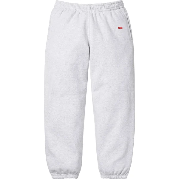 Supreme Small Box Sweatpant - Ash Grey (front)