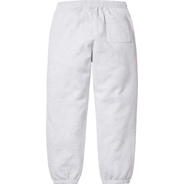 Supreme Small Box Sweatpant - Ash Grey (front)