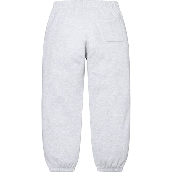 Supreme Small Box Sweatpant - Ash Grey (front)
