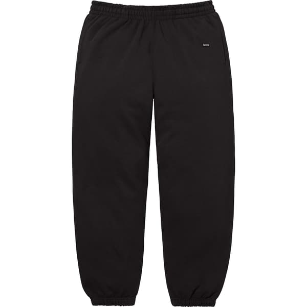 Supreme Small Box Sweatpant - Black (front)