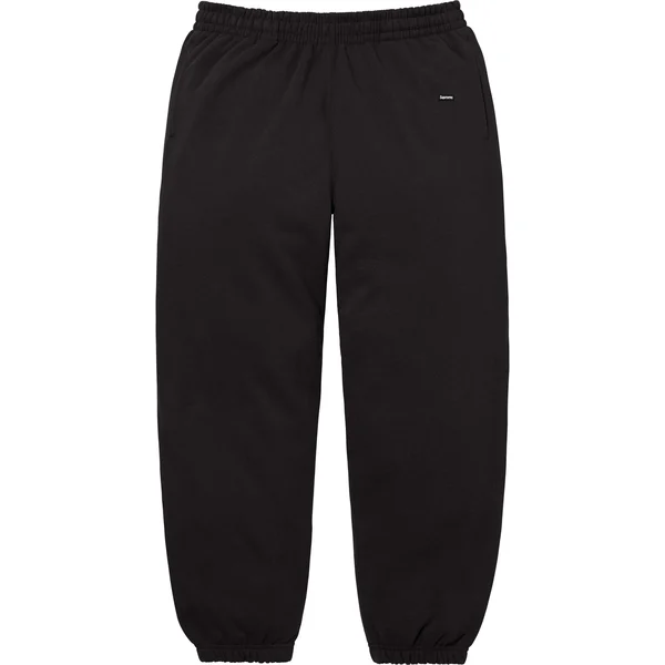 Supreme Small Box Sweatpant - Black (front)