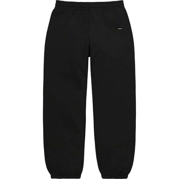 Supreme Small Box Sweatpant - Black (front)