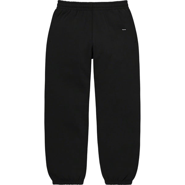 Supreme Small Box Sweatpant - Black (front)