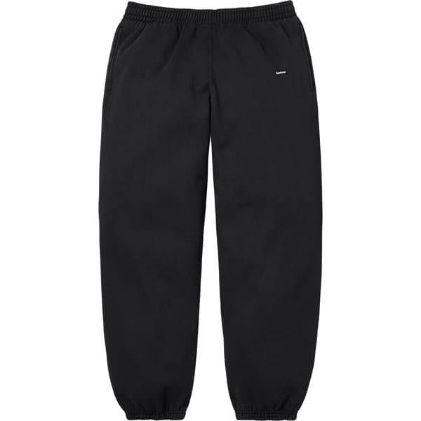 Supreme Small Box Sweatpant - Black (front)