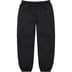 Supreme Small Box Sweatpant - Black (front)