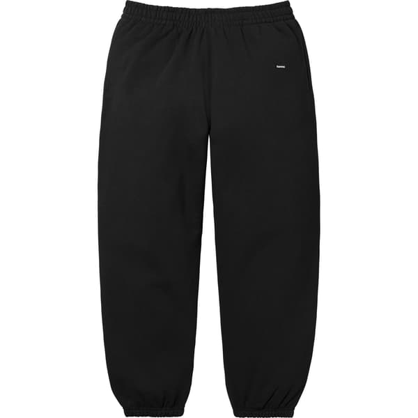 Supreme Small Box Sweatpant - Black (front)