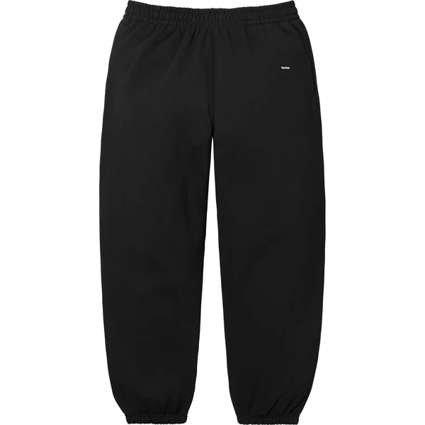 Supreme Small Box Sweatpant - Black (front)