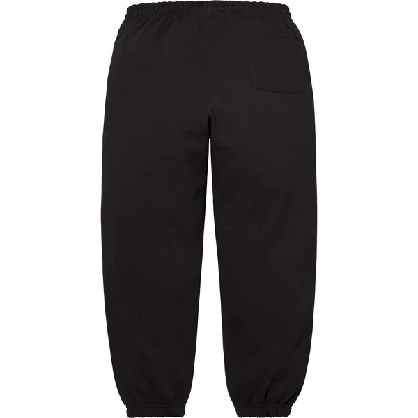 Supreme Small Box Sweatpant - Black (front)