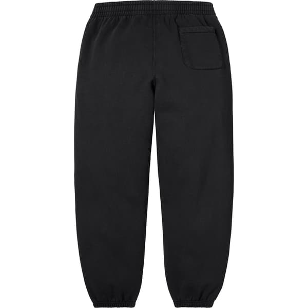 Supreme Small Box Sweatpant - Black (front)