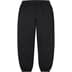 Supreme Small Box Sweatpant - Black (front)