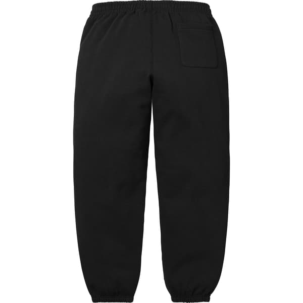 Supreme Small Box Sweatpant - Black (front)